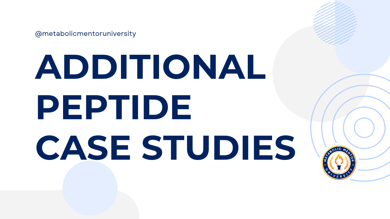 Additional Peptide Case Studies